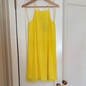 Polo by Ralph Lauren Yellow Spaghetti-Strap Sundress